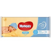 Huggies Pure Wipes 56pcs